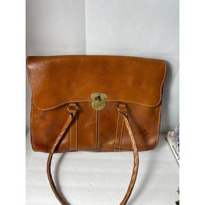 Patricia Nash Vienna Tan leather bag purse